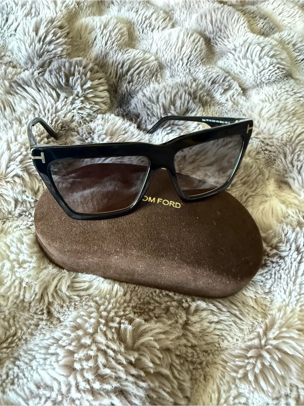 Tom Ford Black Square Sunglasses